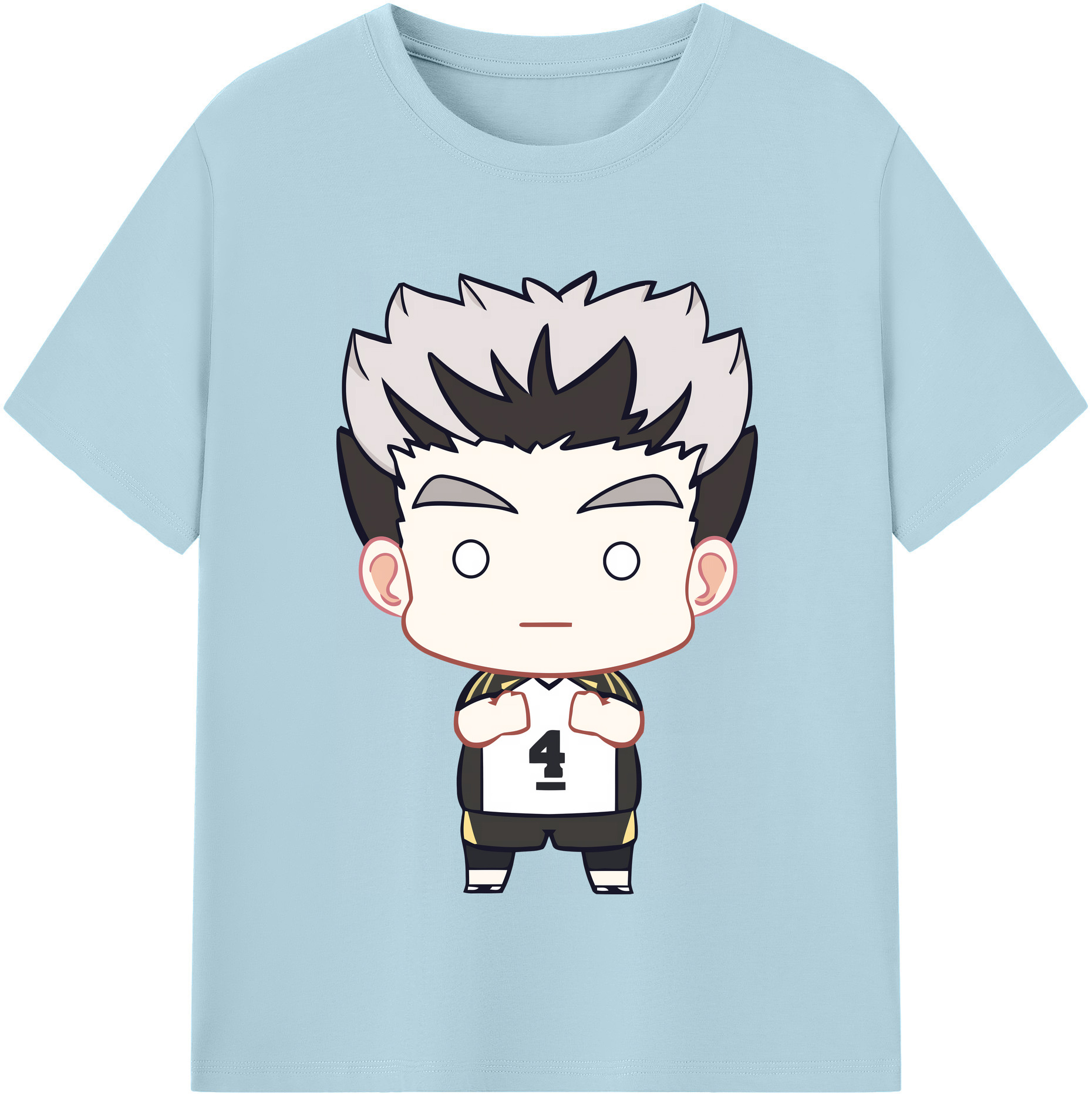 （画像用） ハイキュー!! Haikyu!! 綿100％半袖Tシャツ（フロントプリント）